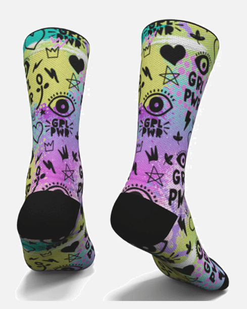 Meias Desportivas GIRL POWER - TugaSox Fitness Store