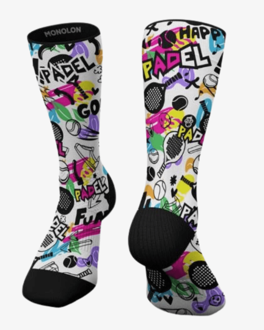 Meias Desportivas HAPPY PADEL - TugaSox Fitness Store