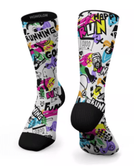 Meias Desportivas HAPPY RUN - TugaSox Fitness Store