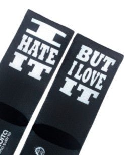 Meias Desportivas I Love It | Preto - TugaSox Fitness Store