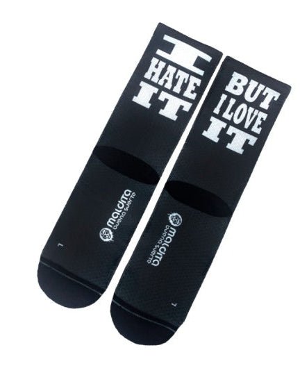 Meias Desportivas I Love It | Preto - TugaSox Fitness Store