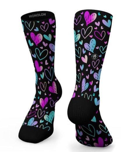 Meias Desportivas LOVE IS LOVE - TugaSox Fitness Store