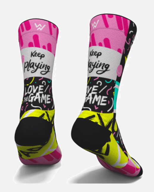 Meias Desportivas LOVE PADEL - TugaSox Fitness Store