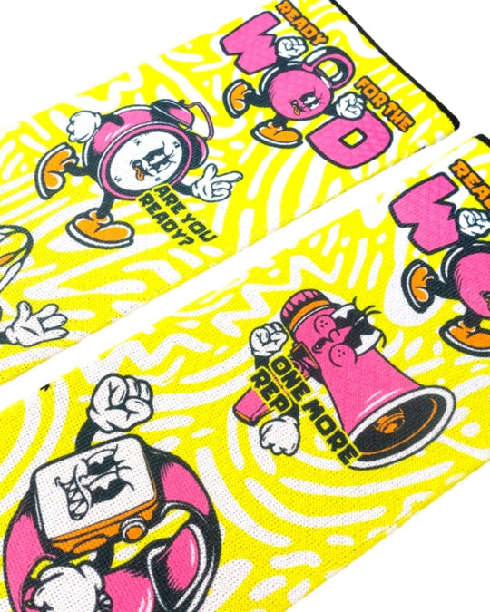 Meias Desportivas WOD | Amarelo - TugaSox Fitness Store