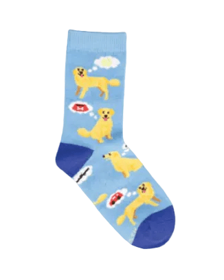 Meias Doggy Thoughts - Criança - TugaSox Fitness Store