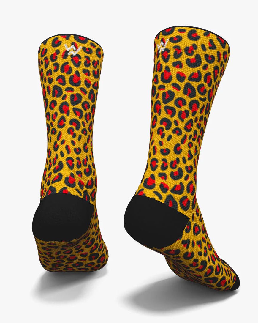 Meias Leopard - Hybrid - TugaSox Fitness Store