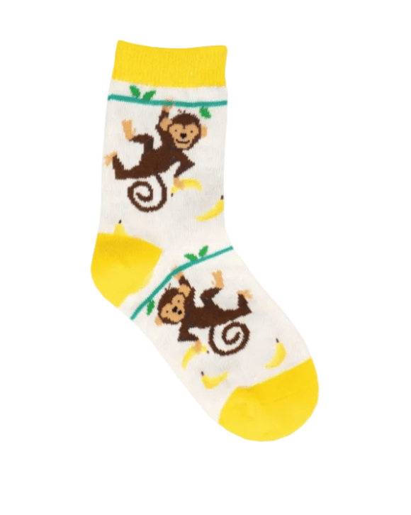 Meias Lil Monkey - Criança - TugaSox Fitness Store