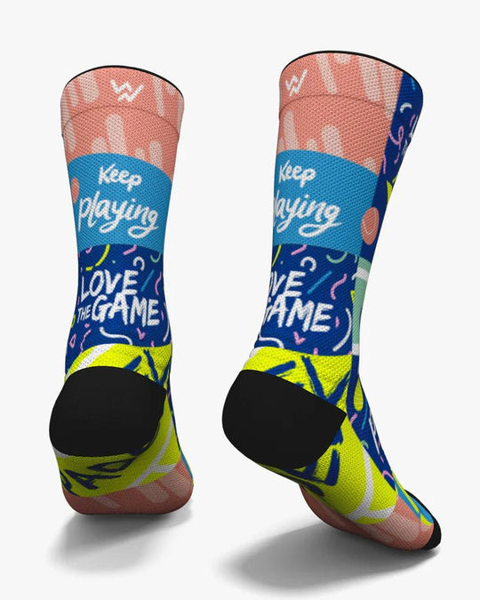Meias Love Padel - Hybrid - TugaSox Fitness Store