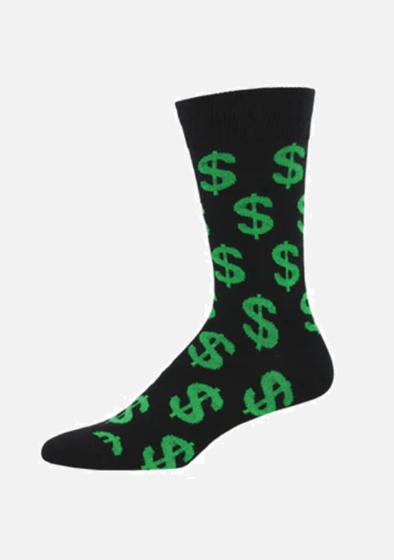 Meias MASCULINAS Cha Ching - TugaSox Fitness Store