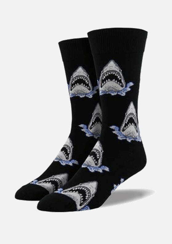 Meias MASCULINAS Shark Attack - TugaSox Fitness Store