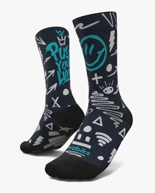 Meias Push Your Limits - Hybrid - TugaSox Fitness Store