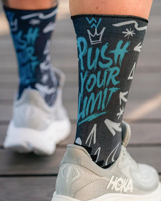 Meias Push Your Limits - Hybrid - TugaSox Fitness Store