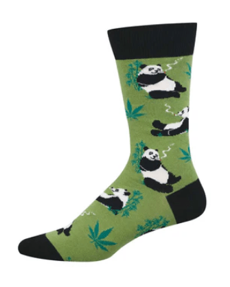 Meias Stoner Pandas - Lifestyle - TugaSox Fitness Store