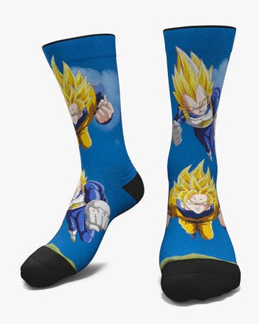 Meias Super Sayan - Hybrid - TugaSox Fitness Store