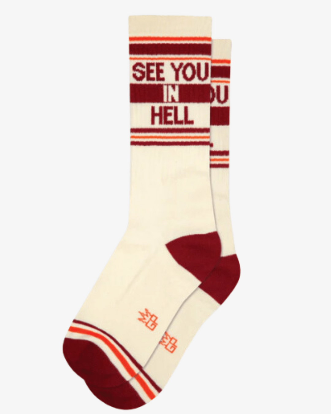 Meias UNISSEXO See you in Hell - TugaSox Fitness Store