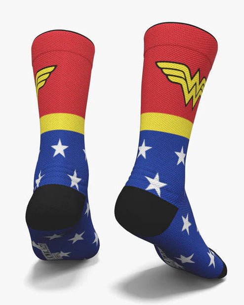 Meias Wonder Woman - Hybrid - TugaSox Fitness Store