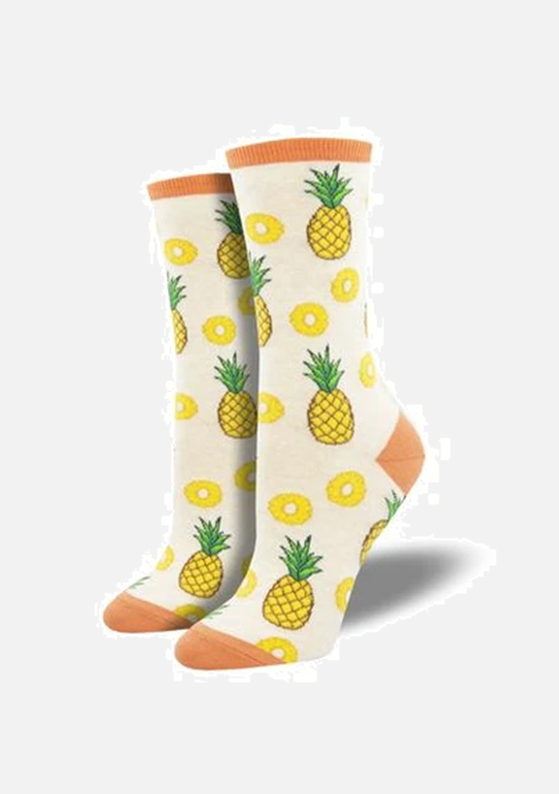 Meias FEMININAS Partial to pineapple