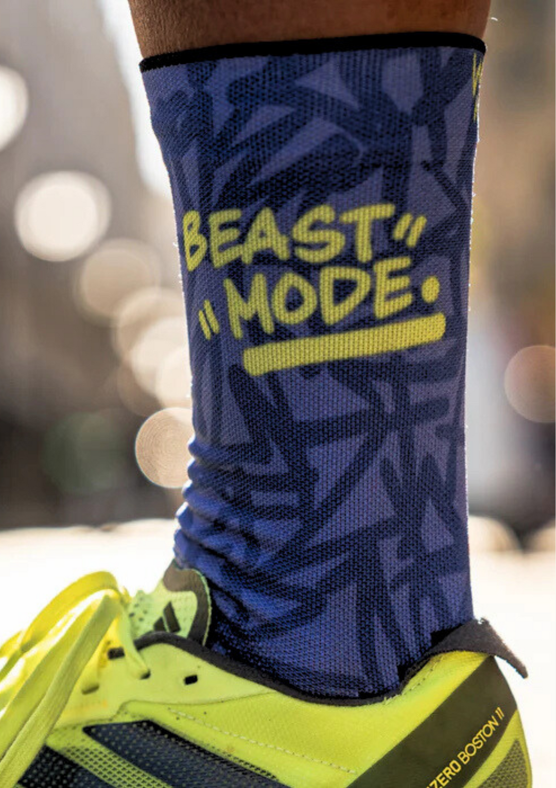 Meias UNISSEXO Beast Mode - Black