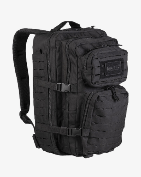 Mochila Mil - Tec 36 Litros LASER CUT Black - TugaSox Fitness Store
