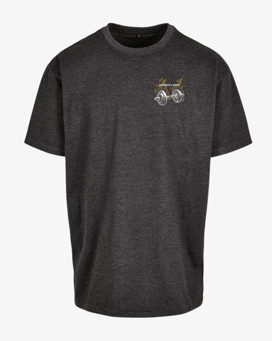 Oversize T-Shirt Dumbbells & Drama - TugaSox Fitness Store