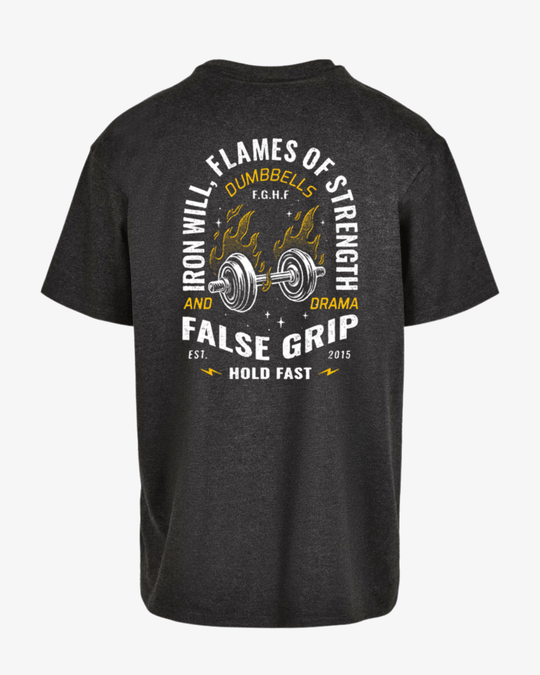 Oversize T-Shirt Dumbbells & Drama - TugaSox Fitness Store