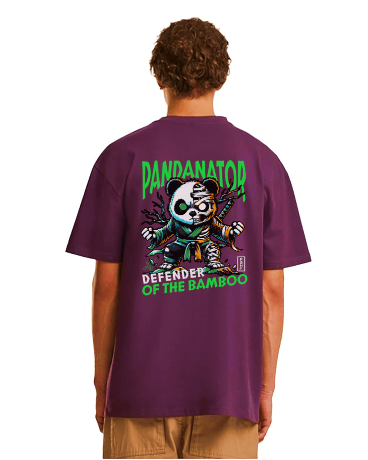 Oversize T-Shirt PandaNator - TugaSox Fitness Store
