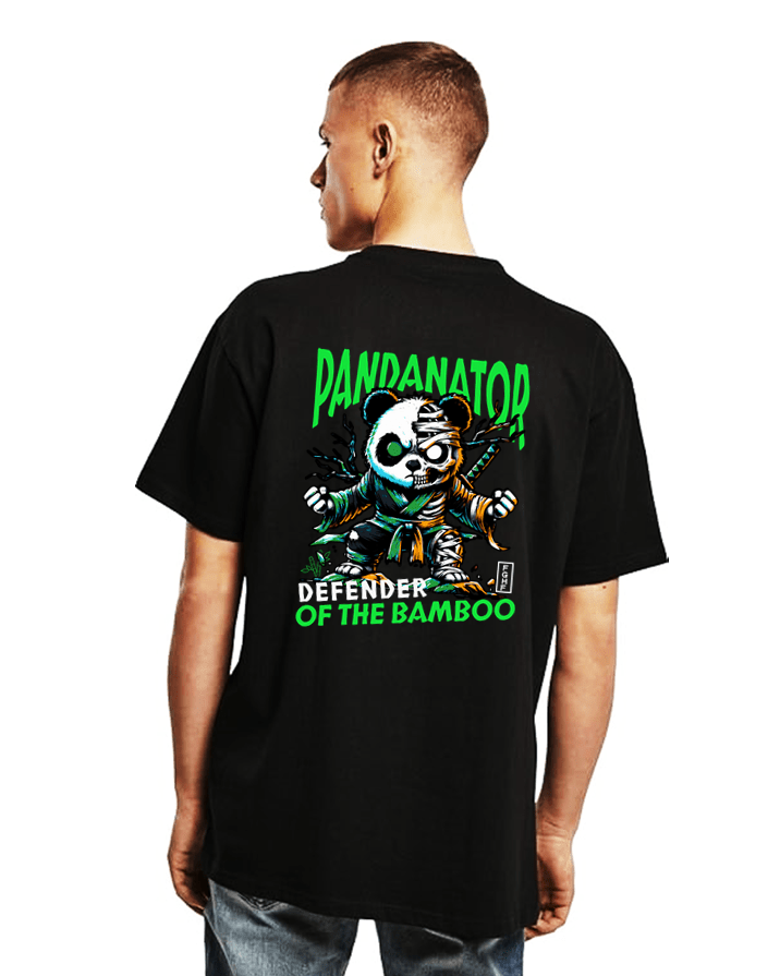 Oversize T-Shirt PandaNator - TugaSox Fitness Store