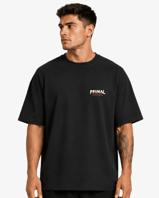 Oversize T-Shirt Primal Strength - TugaSox Fitness Store