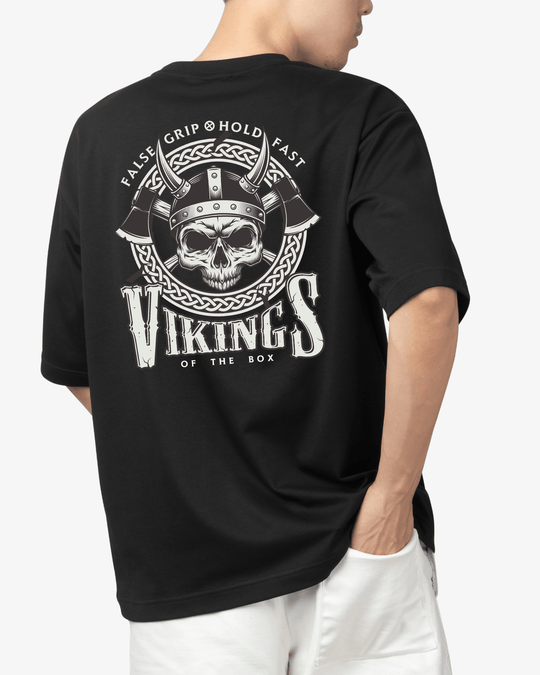 Oversize T-Shirt Vikings of the Box - TugaSox Fitness Store