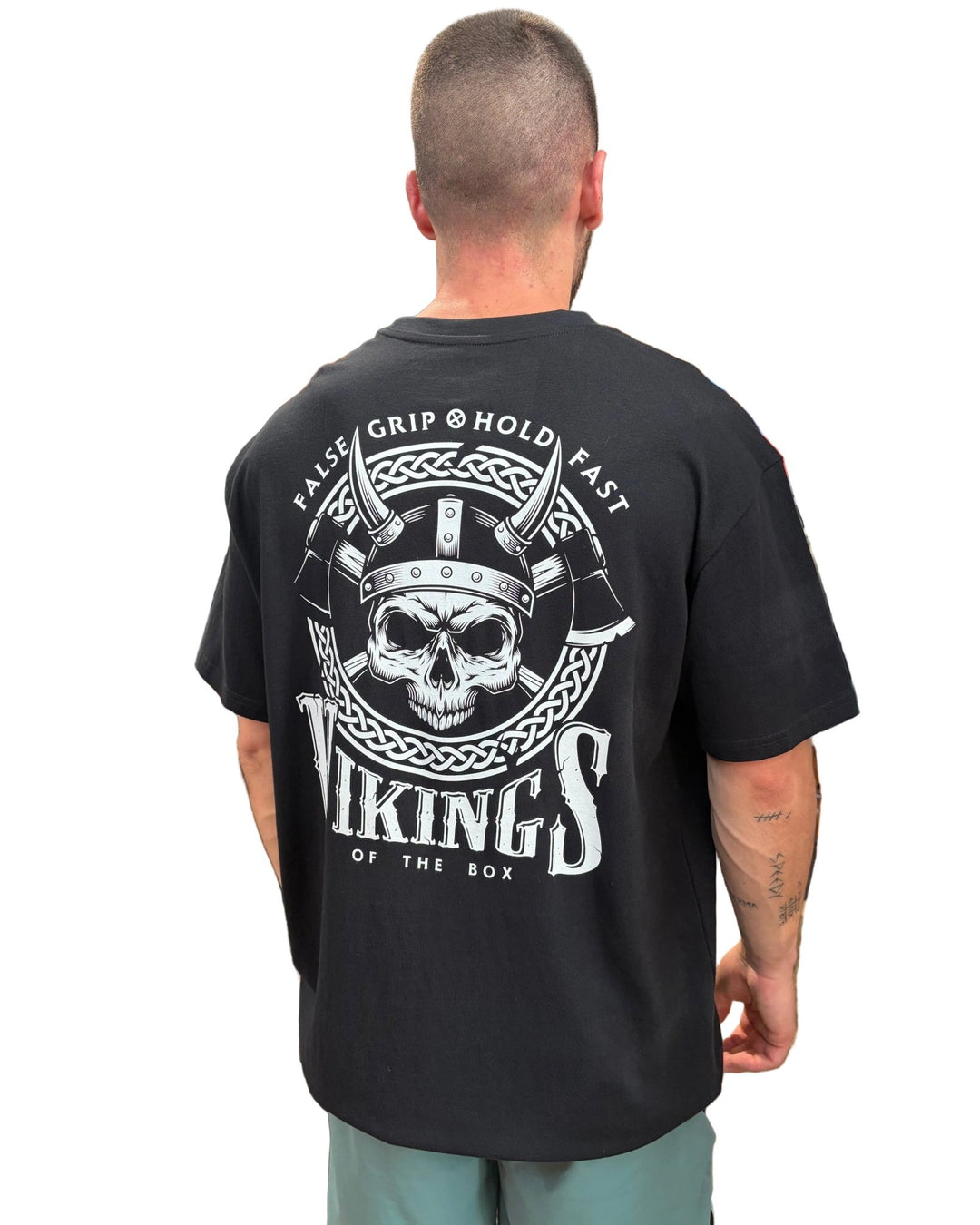 Oversize T-Shirt Vikings of the Box - TugaSox Fitness Store