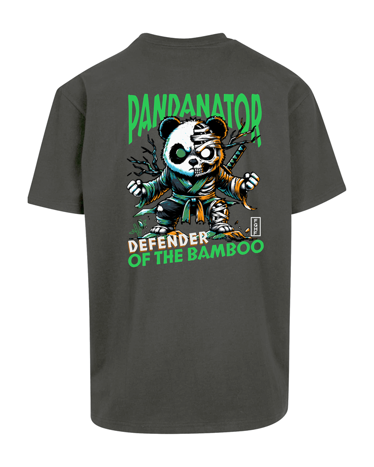 Oversize Tee PANDANATOR – Defender of the Bamboo | False Grip Hold Fast - TugaSox Fitness Store