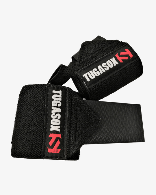 Punhos Elásticos - Black - TugaSox Fitness Store