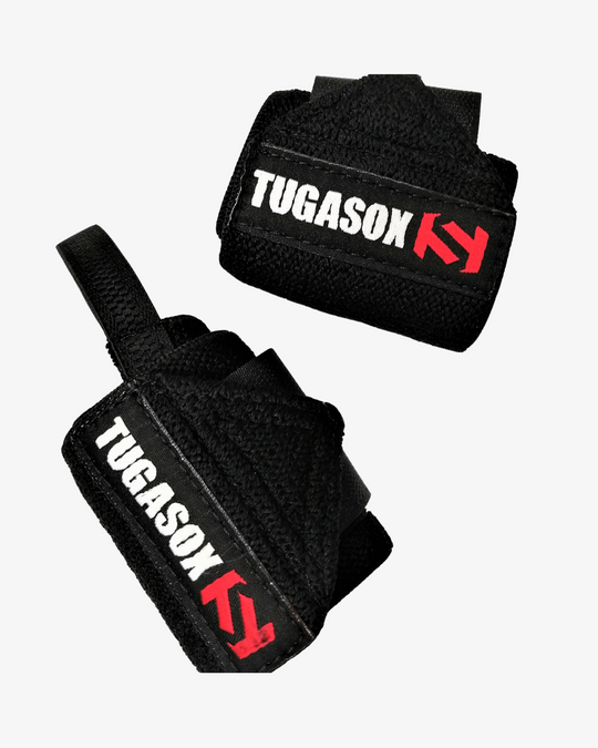 Punhos Elásticos - Black - TugaSox Fitness Store