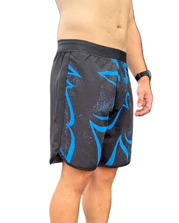 recon hybrid shorts predator blue lat dir