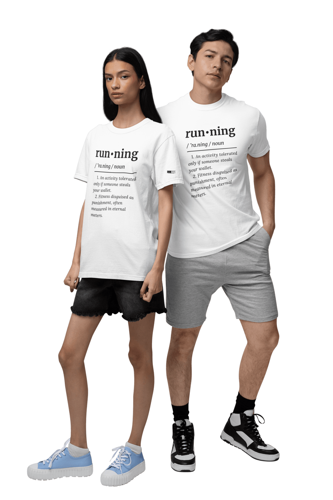 Running Definition Unisex Tee | Cult - ionary Collection - TugaSox Fitness Store