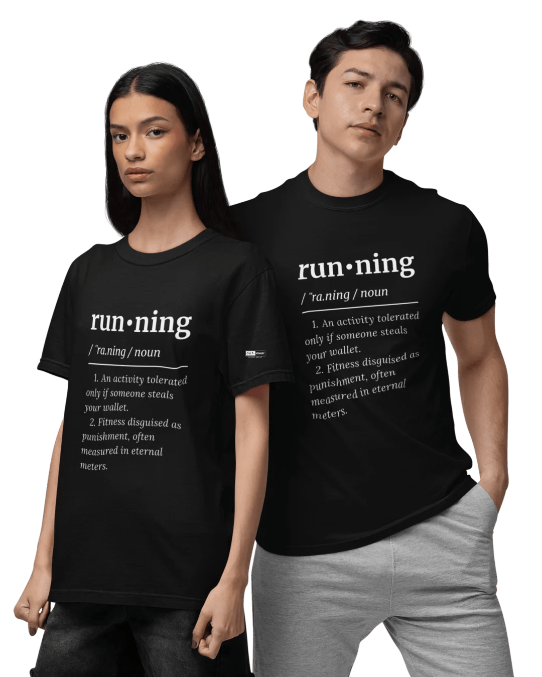Running Definition Unisex Tee | Cult - ionary Collection - TugaSox Fitness Store