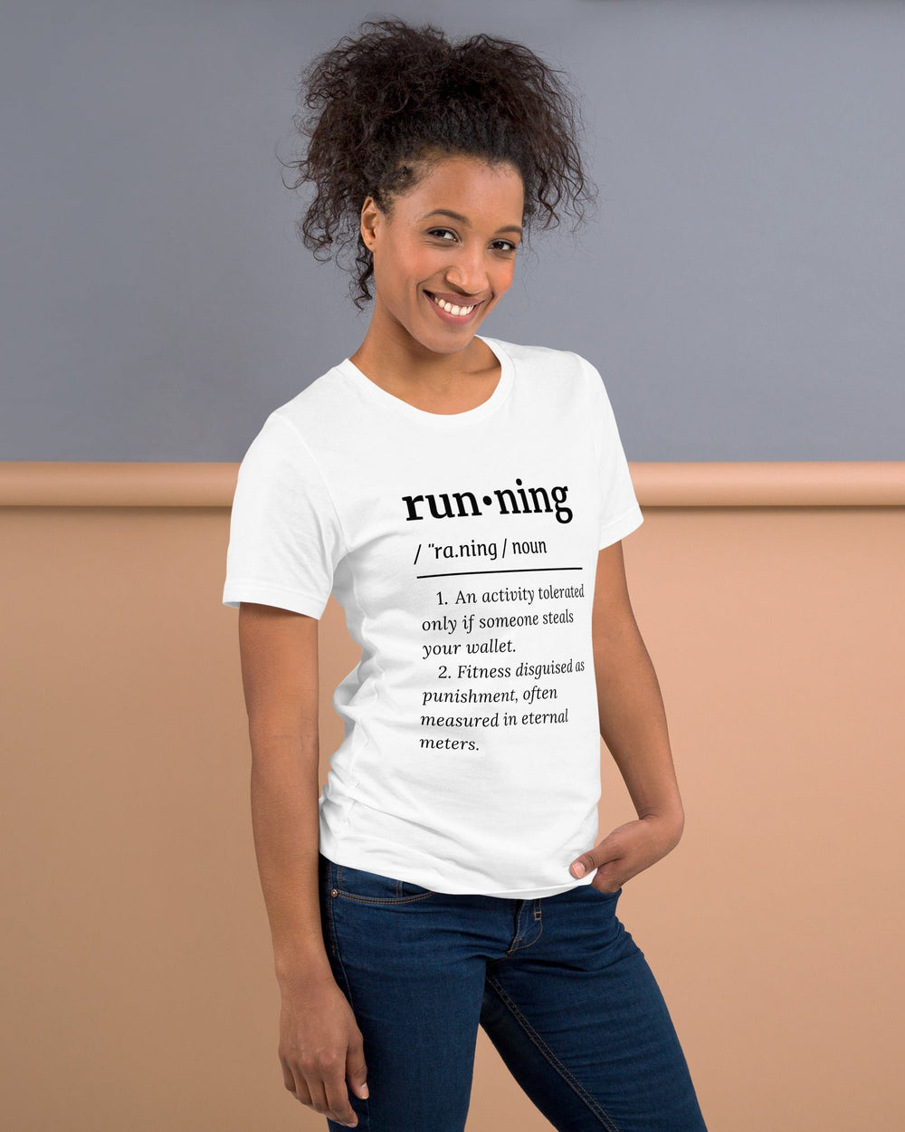 running definition te frente white