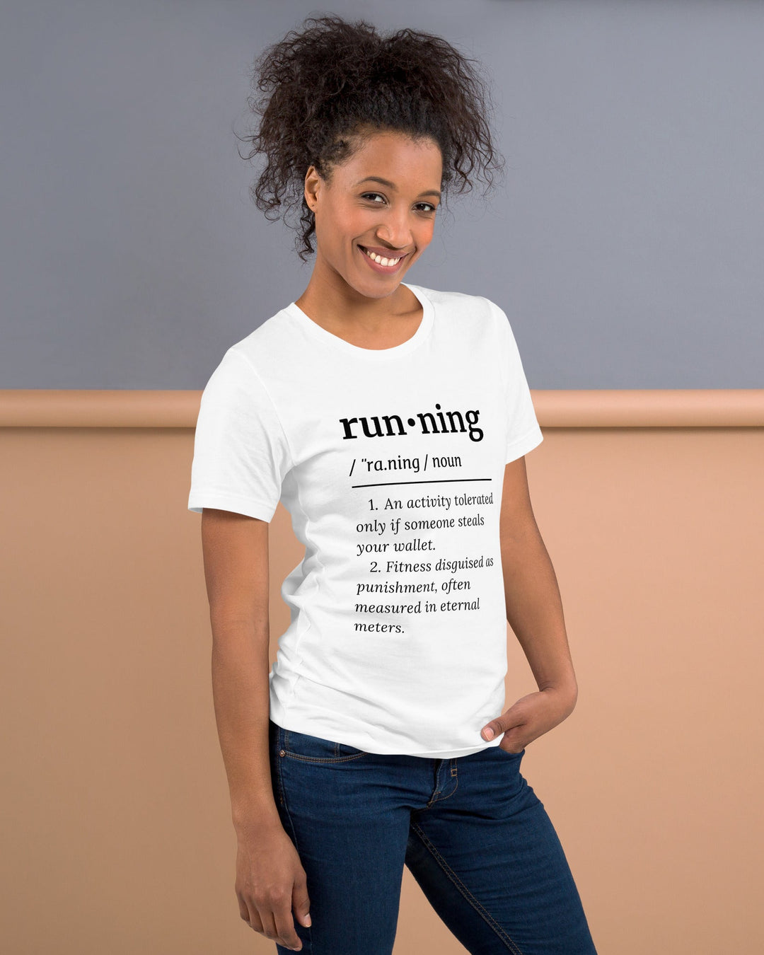 running definition te frente white