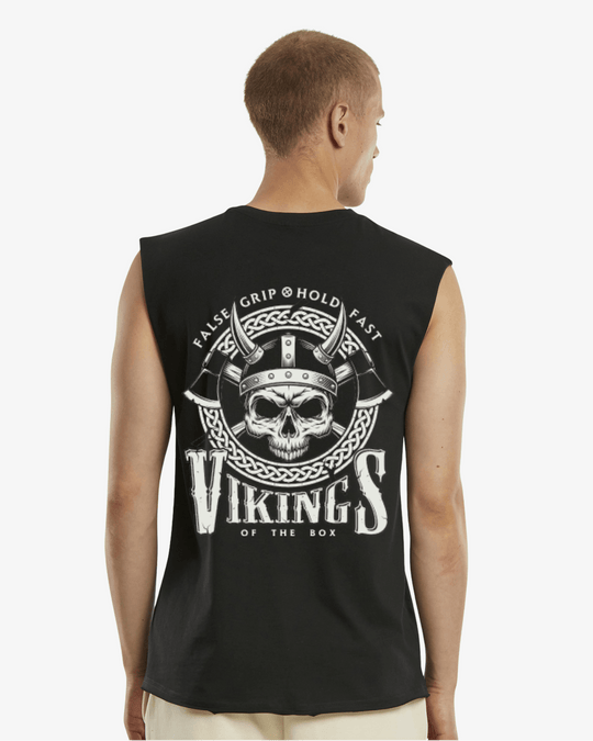 Sleeveless Vikings of the Box - TugaSox Fitness Store