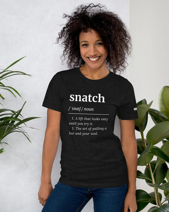 Snatch Definition Unisex Tee | Cult - ionary Collection - TugaSox Fitness Store