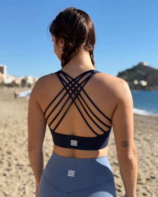 Sport Bra WAVE Fitness - Concha - TugaSox Fitness Store