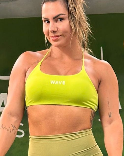 Sport Bra WAVE Fitness - Mas Palomas - TugaSox Fitness Store