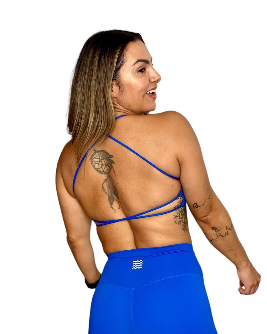 Sport Bra WAVE Fitness Más Palomas - TugaSox Fitness Store