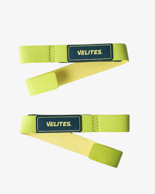 STRAPS de levantamento de peso Velites | Lime - TugaSox Fitness Store