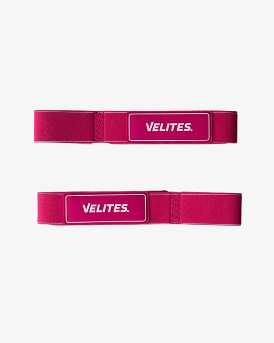 STRAPS de levantamento de peso Velites | Pink - TugaSox Fitness Store