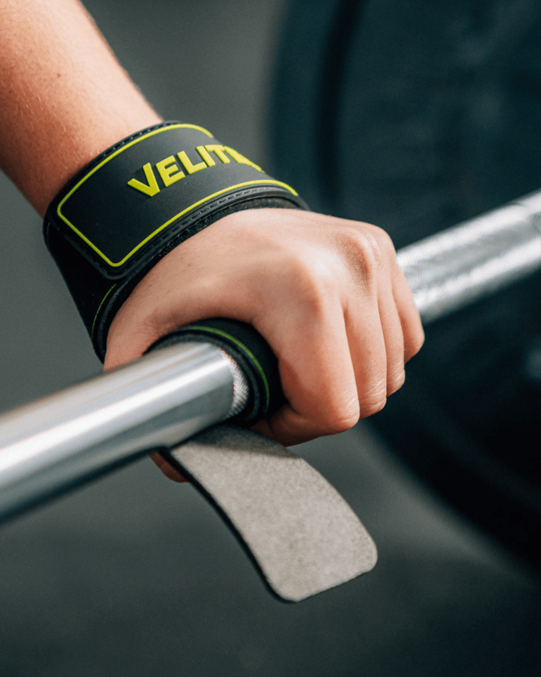 STRAPS de levantamento de peso Velites | Preto - TugaSox Fitness Store