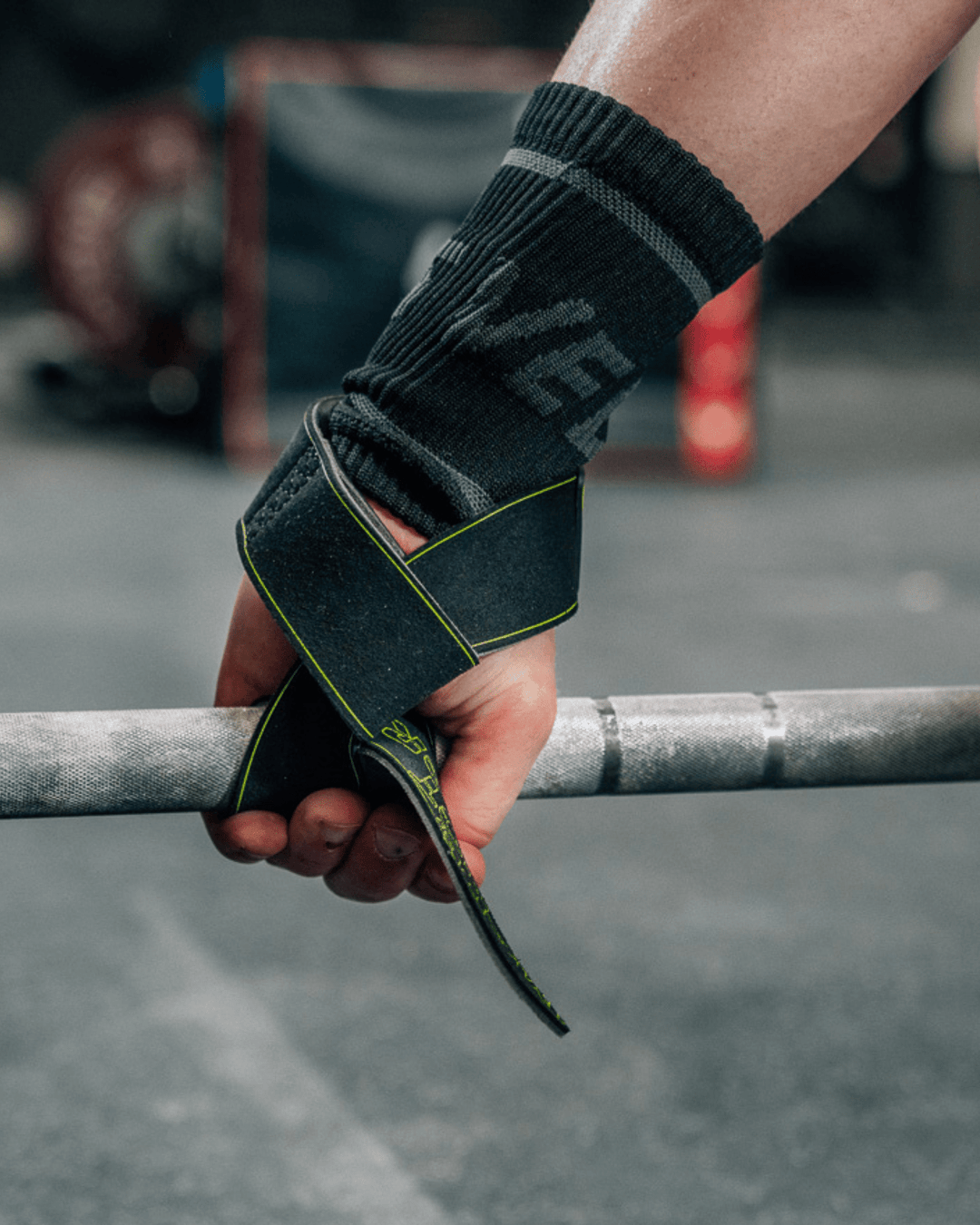 STRAPS de levantamento de peso Velites | Preto - TugaSox Fitness Store