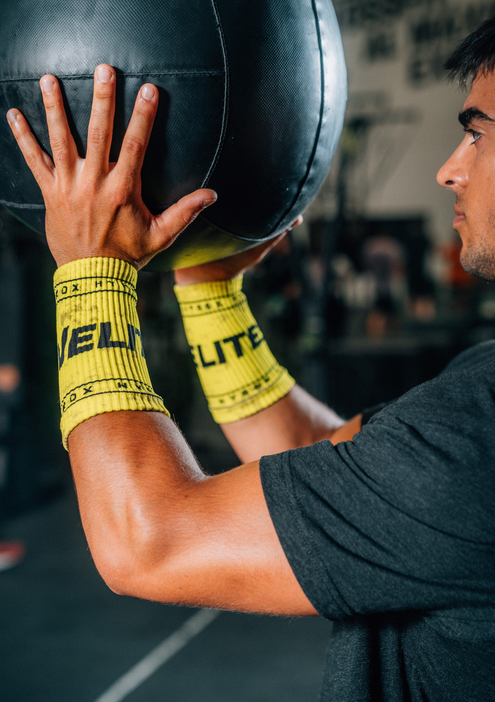 Sweat Bands Velites YELLOW | Hyrox Edition