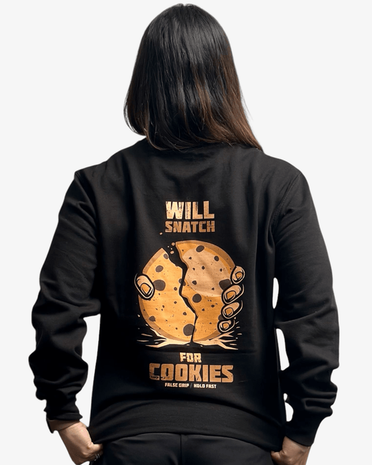 SWEATSHIRT Snatch for Cookies – Preto - TugaSox Fitness Store