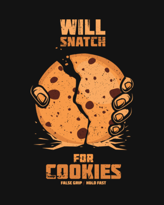 Sweatshirt SNATCH FOR COOKIES – Preto - TugaSox Fitness Store